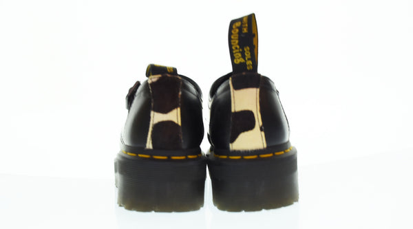 ドクターマーチン Dr.Martens ハラコ ダブル モンクストラップシューズ 黒  GV04V レディース靴 ブーツ その他 ブラック UK6 25cm 103S-1073