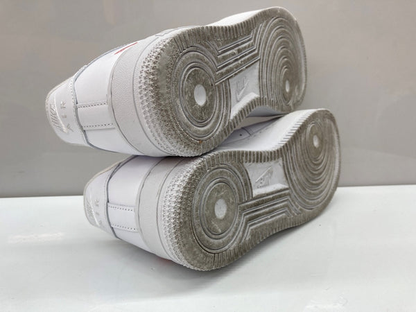 ナイキ NIKE 23年製 × SUPREME シュプリーム AIR FORCE 1 LOW エア フォース ロー AF1 シューズ 白 CU9225-100 メンズ靴 スニーカー ホワイト 25.5cm 104S-1040