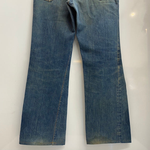 【曜日割引対象外】 リーバイス Levi's 70's 517 ボタン裏2 USA製 517-0217 デニム ブルー W33 L32サイズ 201MB-1029 VB