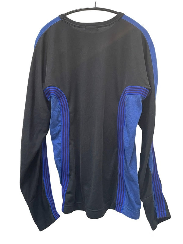 コムデギャルソン COMME des GARCONS HOMME PLUS カーブ期 03SS カーブ ライン カットソー ロンT ブルー 601MT-37