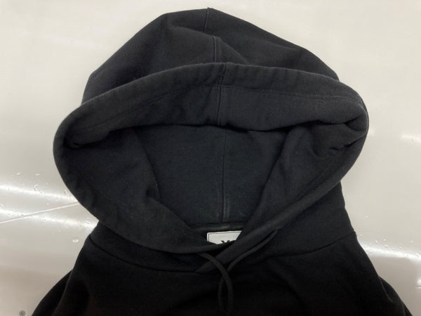 ワイスリー Y-3 アディダス ヨウジヤマモト CLASSIC CHEST LOGO HOODIE クラシック チェスト ロゴ フーディ パーカー オーバーサイズ BLACK 黒 FN3379 パーカ ワンポイント ブラック Mサイズ 104MT-1880