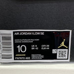ナイキ NIKE Jordan 1 LOW SE FN7670-493 メンズ靴 スニーカー ブルー 28.0cmサイズ 201-shoes1179