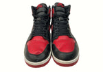 ナイキ NIKE 15年製 AIR JORDAN 1 HIGH THE RETURN BRED エア ジョーダン ハイ ザ リターン ブレッド AJ1 赤 黒 768861-001 メンズ靴 スニーカー ブラック 27.5cm 104-shoes563