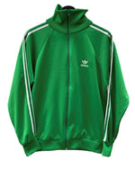 アディダス adidas 80's OLD track jacket トラック ジャケット デサント 緑 ジャージ 刺繍 グリーン 104MT-1975