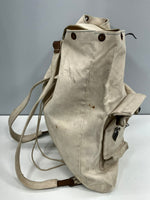ミリタリー MILITARY 40'S 40年代 旧日本軍 リュック バックパック 旧日本軍 大日本帝国陸軍 当時物 実物 帆布 本革 VINTAGE ヴィンテージ バッグ メンズバッグ バックパック・リュック ベージュ 101bag-203