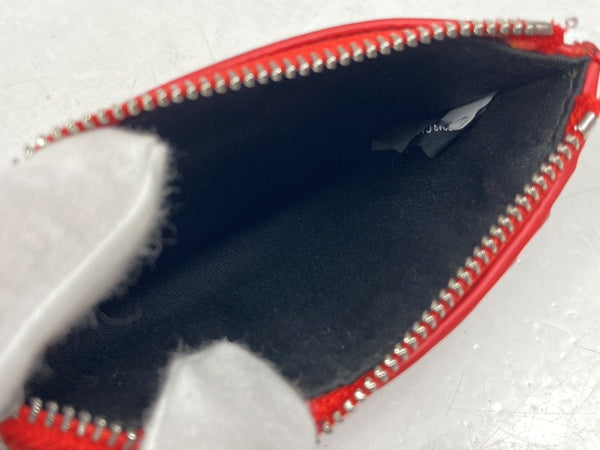 ディーゼル DIESEL FRAGMENT CASE フラグメント ケース Dロゴ ミニ 財布 カード コイン 赤 財布・ケース クレジットカードケース ロゴ レッド 104W-20