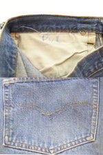 リーバイス LEVI'S 70's 501 66後期 70s ボタン裏6 ポケット裏チェーン 赤耳 セルビッジ デニム ブルー 34/34 103MB-526