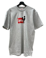 シュプリーム SUPREME 25AW Stick Tee Ash Gray スティック Ｔシャツ クルーネック 半袖 灰 Tシャツ ロゴ グレー Lサイズ 104MT-2340