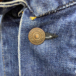 【曜日割引対象外】 リーバイス Levi's 4th 70505 ケアタグ 不均等V 刻印52 デニムジャケット ブルー 201MT-3506 VB