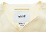 ダブルタップス WTAPS 22AW Twill. League リーグ ベースボールシャツ 白 222TQDT-SHM05 2 長袖シャツ ホワイト 103MT-1361