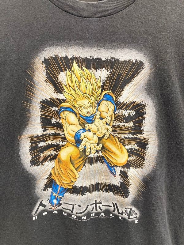 ヴィンテージ VINTAGE  ITEM 00s DRAGON BALLZ “悟空” T-SHIRT ドラゴンボールZ キャラT アニメT  Tシャツ プリント ブラック Lサイズ 101MT-2179