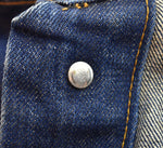 リーバイス Levi's 70's 4th 70505 0217 ケアタグ 付き スモールe small e 濃紺 DENIM TRUCKER JACKET デニム トラッカー ジャケット 44 ジャケット ブルー 103MT-3204