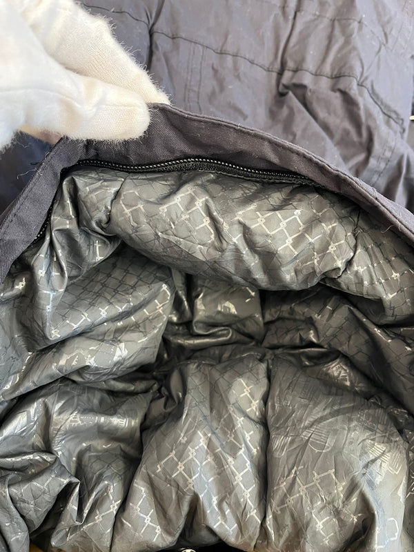 ノースフェイス THE NORTH FACE HYVENT  ハイベント　中綿ジャケット フード ベルト 黒 レディースアウター ジャケット ブラック Sサイズ 101LT-202