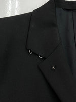 ダブレット doublet 25SS CHOURAN TAILORED JACKET 長ラン テーラード ジャケット 制服 学ラン ロング アウター コート 黒 25SS01CO66 ジャケット 無地 ブラック Sサイズ 104MT-1559