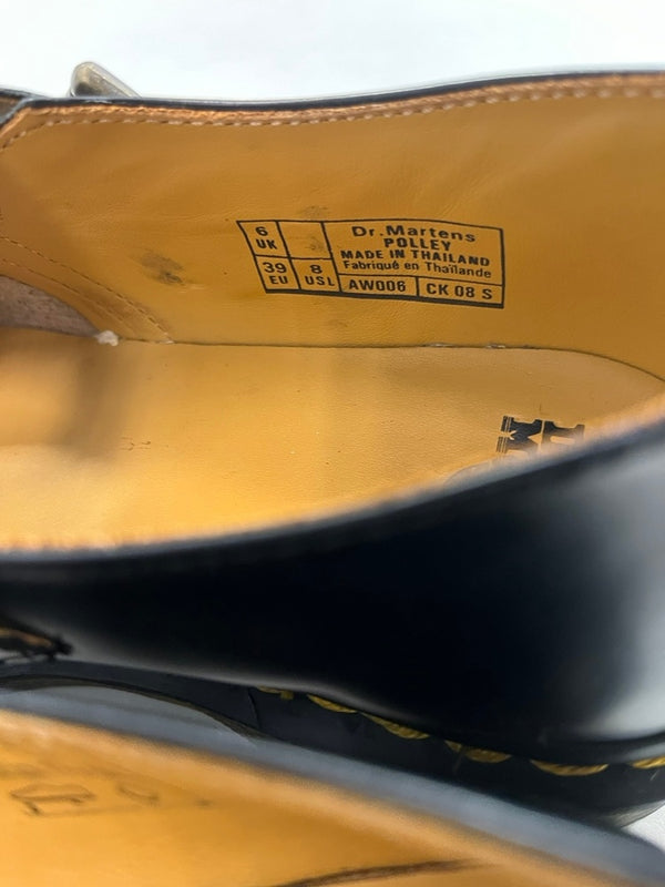 ドクターマーチン Dr.Martens POLLEY Tバーシューズ メリージェーン 黒 レディース靴 ローファー ブラック UK6(参考サイズ約25cm) 101sh-2197