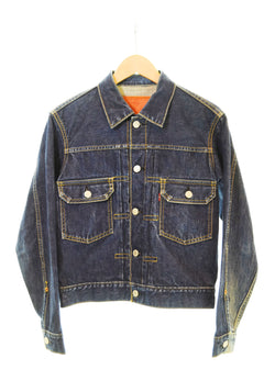 リーバイス Levi's 日本製 71507XX 2ndタイプ ビッグE 復刻 デニムジャケット 青 71507 34 ジャケット ブルー 103MT-1037