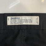 ダイリク DAIRIKU Flasher Pressed Pants 19AW B-3 ボトムスその他 ブラック 29サイズ 201MB-1013