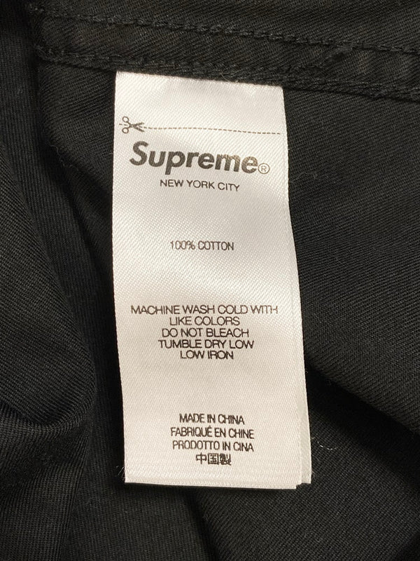 シュプリーム SUPREME Small Box Shirt スモールBOXロゴ 23AW 黒 長袖 長袖シャツ ワンポイント ブラック Lサイズ 101MT-2579
