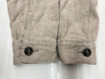 桃太郎ジーンズ MOMOTARO JEANS TRUCKER JACKET トラッカージャケット トラッカーシャツ  リネン 麻 フロントボタン BEIGE G320191 SIZE40 ジャケット 無地 ベージュ 104MT-684