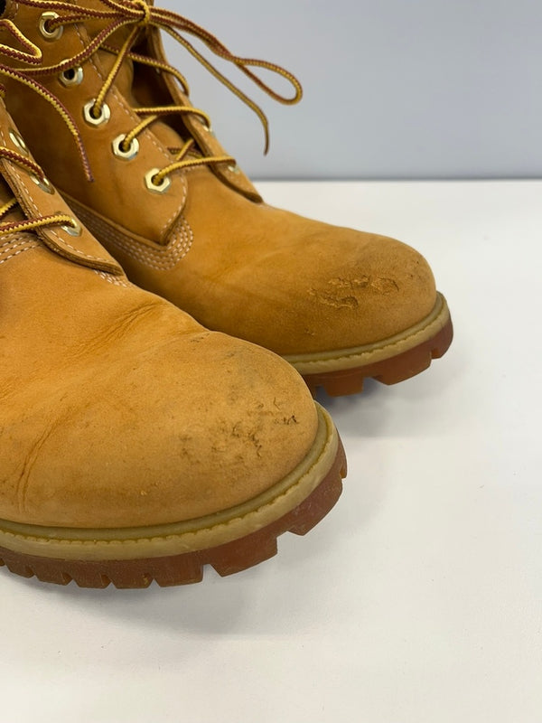 ティンバーランド Timberland 6inch PREMIUM WATER PROOF BOOT 6インチ プレミアム ウォータープルーフ ブーツ ウィートヌバック 10061 メンズ靴 ブーツ ワーク ブラウン 9M 101sh-2161