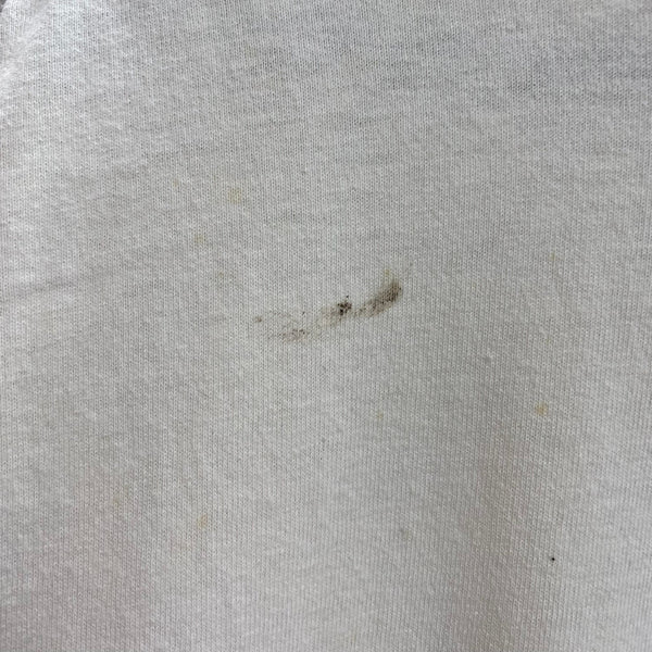 【曜日割引対象外】 バンド band 90's ニルバーナ NIRVANA カートコバーン追悼 KURT COBAIN MEMORIAL MONOCHROME GIANT Tシャツ ホワイト Lサイズ 201MT-3625 VB