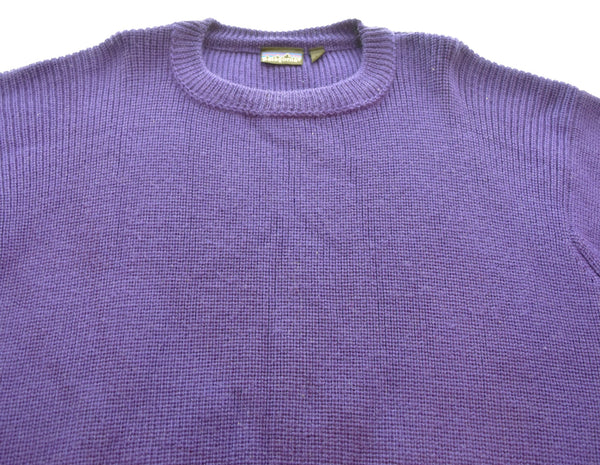 パタゴニア PATAGONIA 90's オールド Crewneck Heavy Knit クルーネック ウール 長袖 ニット セーター 51401 パープル LLサイズ 103MT-3239