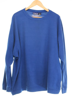 パタゴニア PATAGONIA 00's micro D-luxe crew USA製  マイクロ Dラックス プルオーバー フリース シンチラ スウェット ブルー LLサイズ 103MT-3407