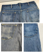 ヴィンテージ vintage 60's 60年代 ストア系 42TALON ZIPPER イエロー/オレンジステッチ デニム ブルー 101MB-675