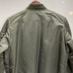 【曜日割引対象外】 アルファ インダストリーズ ALPHA INDUSTRIES USA製 MA-1 フライトジャケット ナイロン ジャケット カーキ Mサイズ 201MT-4433