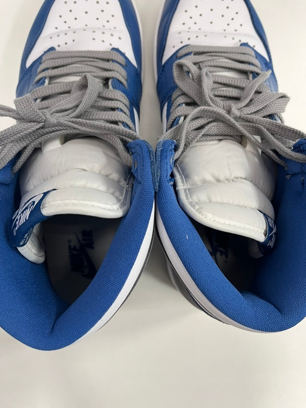 ジョーダン JORDAN NIKE AIR JORDAN 1 RETRO HIGH OG TRUE BLUE ナイキ エア ジョーダン 1 レトロ ハイ オージー 青 DZ5485-410 メンズ靴 スニーカー ブルー 28cm 101sh-2174