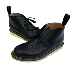 コムデギャルソン COMME des GARCONS HOMME DEUX オムドゥ × Dr.Martens ドクターマーチン  レザーチャッカブーツ 黒 メンズ靴 ブーツ チャッカ ブラック UK9 101sh-2279