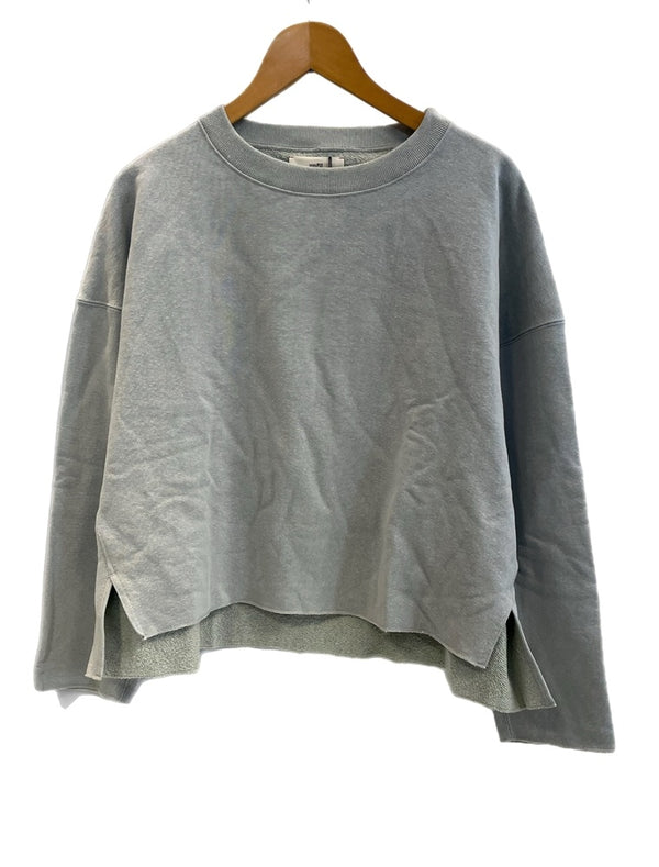 アンフィル unfil paper&cotton-terry sweatshirt misty green ペーパー＆コットンテリー スウェットシャツ ミスティグリーン WZSP-UW114 スウェット グリーン サイズ1 101LT-168