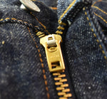 リーバイス Levi's 502 DEAD STOCK デッドストック 日本製 復刻 98年製 90年代 90's 90s 140th 140周年 BIG E 赤耳 TALON タロン ジップ 502-xx デニム ブルー W34L36 103MB-603