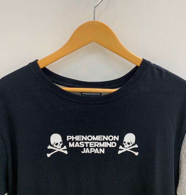 マスターマインド MASTERMIND × PHENOMENON フェノメノン 11AW ドッキング Tシャツ ロゴ ブラック Mサイズ 201MT-2477