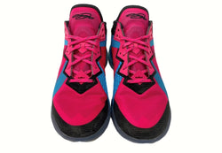 ナイキ NIKE 20年製 LEBRON XVIII LOW NEON NIGHTS レブロン 18 ロー ネオン ナイト バスケットボール 青 黒 CV7562-600 メンズ靴 スニーカー ピンク 28.5cm 104-shoes299