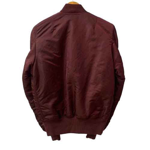 アルファ インダストリーズ ALPHA INDUSTRIES MA-1 フライトジャケット 0615-00-573-8335 ジャケット ワインレッド Sサイズ 201MT-4260