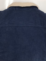 パタゴニア Patagonia 20AW PILE LINED TRUCKER JACKET トラッカー ジャケット 裏ボア ボタン コーデュロイ アウトドア アウター 紺 26520FA20 ジャケット ロゴ ネイビー Sサイズ 104MT-2154