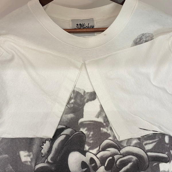 【曜日割引対象外】 US古着 ディズニー Disney MICKEY by Jerry Leigh ミッキーマウス Tシャツ ホワイト 201MT-3645 VB