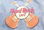 ハードロックカフェ Hard Rock CAFE ロゴ プリント デニムジャケット 青 ジャケット ブルー Mサイズ 103MT-1694