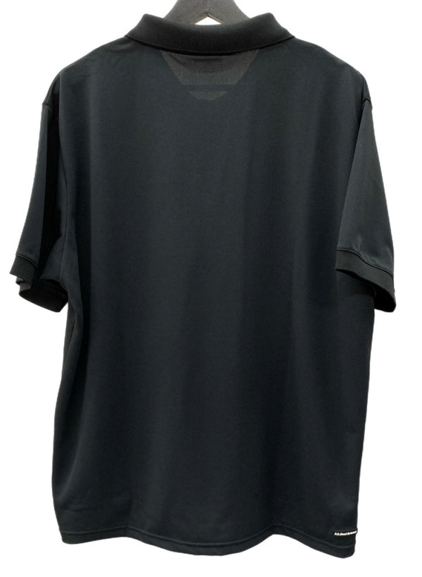 エフシーレアルブリストル F.C.Real Bristol 24SS EMBLEM POLO エンブレム トップス カットソー プルオーバー ロゴ GOLF ゴルフ BLACK 黒 FCRB-240059 半袖ポロシャツ ワンポイント ブラック Lサイズ 104MT-1895