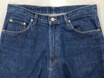 ダブルアールエル RRL 90s DENIM PANTS デニム パンツ ジップフライ ジーパン ジーンズ USA製 Ralph Lauren インディゴ 青 ロゴ R004 デニム ブルー サイズ 33 104MB-221