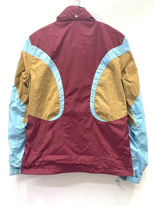 コムデギャルソンシャツ COMME des GARCONS SHIRT 09SS マルチカラージップアップナイロンジャケット S17902 ジャケット ワインレッド 601MT-77