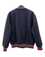 ミッチェルアンドネス Mitchell & Ness 1951 AUTHENTIC WOOL VARSITY JACKET ウール バーシティ ジャケット NEWYORK YANKEES ジップアップ 野球 アウター 紺 ジャケット ロゴ ネイビー Lサイズ 104MT-2149