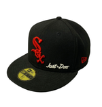 【中古】ニューエラ New Era JUST DON 59FIFTY フィット - シカゴ・ホワイトソックス 帽子 メンズ帽子 キャップ ロゴ ブラック 201goods-402