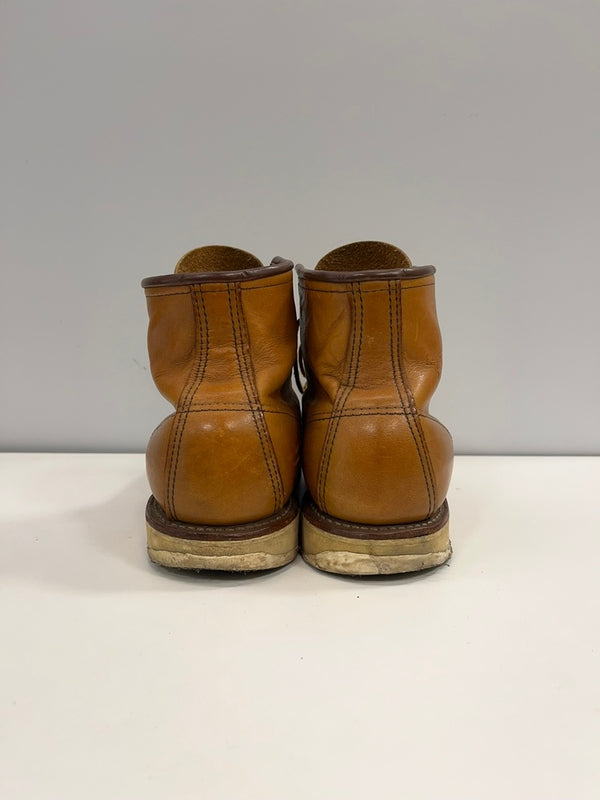 レッドウィング RED WING 6 inch Classic Moc irish setter アイリッシュセッター 茶 メンズ靴 ブーツ ワーク ベージュ USA 8 1/2 101sh-2397