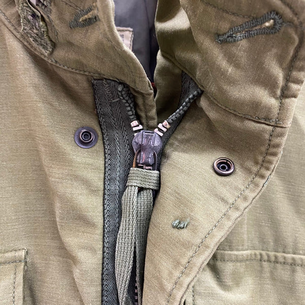 【曜日割引対象外】 ヴィンテージ vintage 60's US.ARMY M-65 2nd フィールドジャケット アルミジップ 8405-782-2936 ジャケット カーキ Sサイズ 201MT-4275 VB