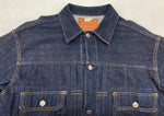 ワンピースオブロック One Piece Of Rock 2nd デニムジャケット Gジャン ハギ付き 407XXX 1954モデル M-54 バンダナ 濃紺 サイズ48 ジャケット 無地 ネイビー 104MT-1040
