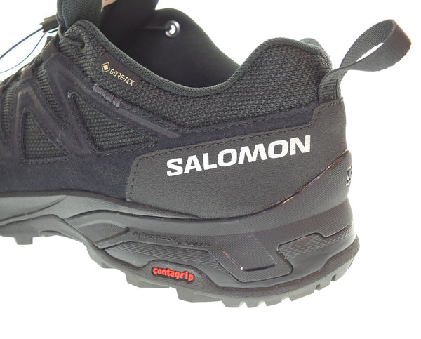サロモン SALOMON X WARD LEATHER GTX ワードレザー ゴアテックス GORE-TEX 471823 メンズ靴 スニーカー ブラック 26.5cm 103S-1187