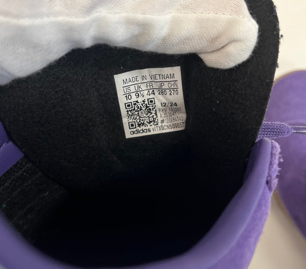 アディダス adidas Gazelle Real Madrid Terrace Icons ガゼル レアルマドリード テラスアイコン 紫 JS3041 メンズ靴 スニーカー パープル 28cm 101sh-2402