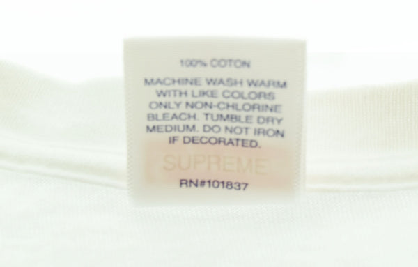 シュプリーム SUPREME 22SS ANTIHERO Dog Tee アンタイヒーロードッグ Tシャツ Tシャツ ホワイト Lサイズ 103MT-2485